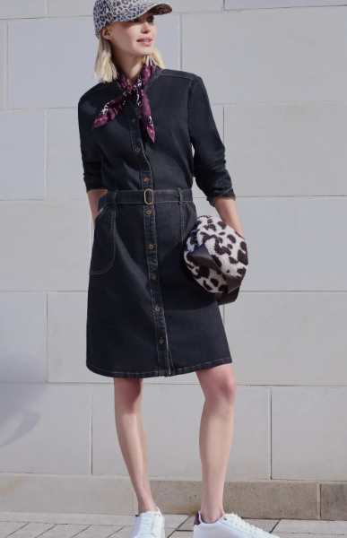 Jurk 18986 Denim dark