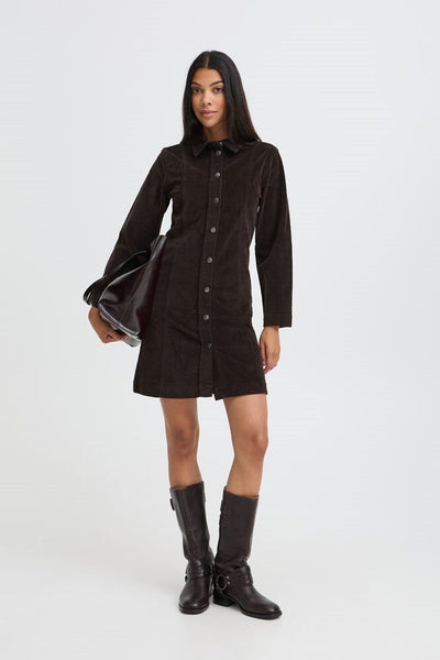 Jurk 19248 Bruin