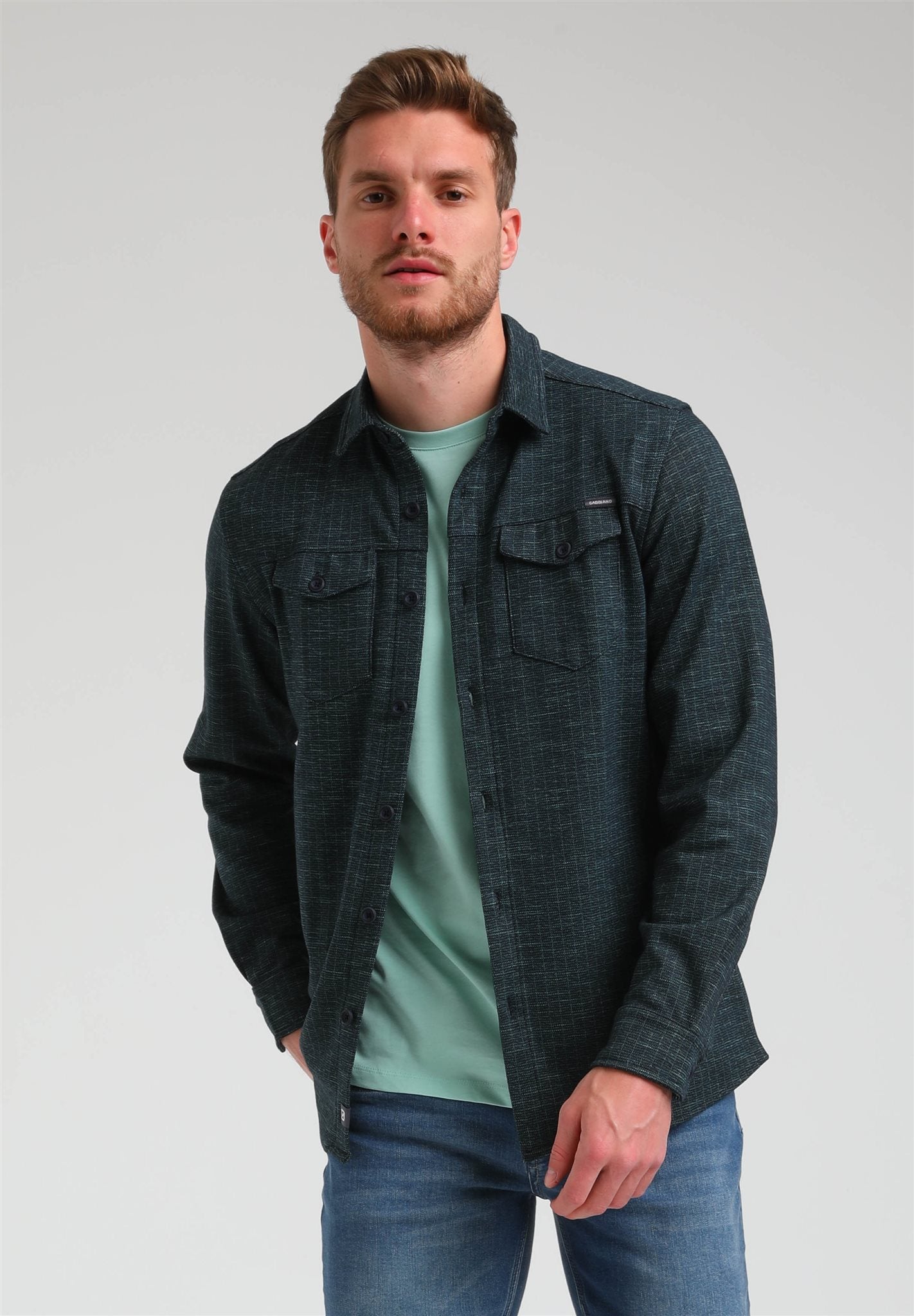 Overhemd 13974 Groen
