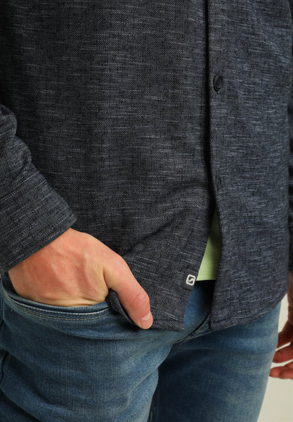 Overhemd 13976 Donkerblauw