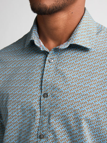 Overhemd 17710 Blauw