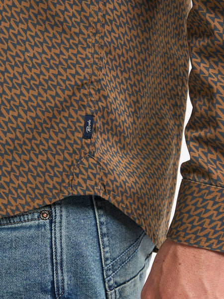 Overhemd 17711 Camel