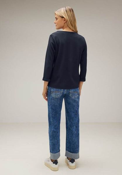 Shirt 14258 Donkerblauw