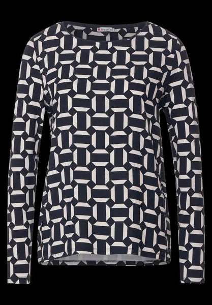 Shirt 14339 Donkerblauw