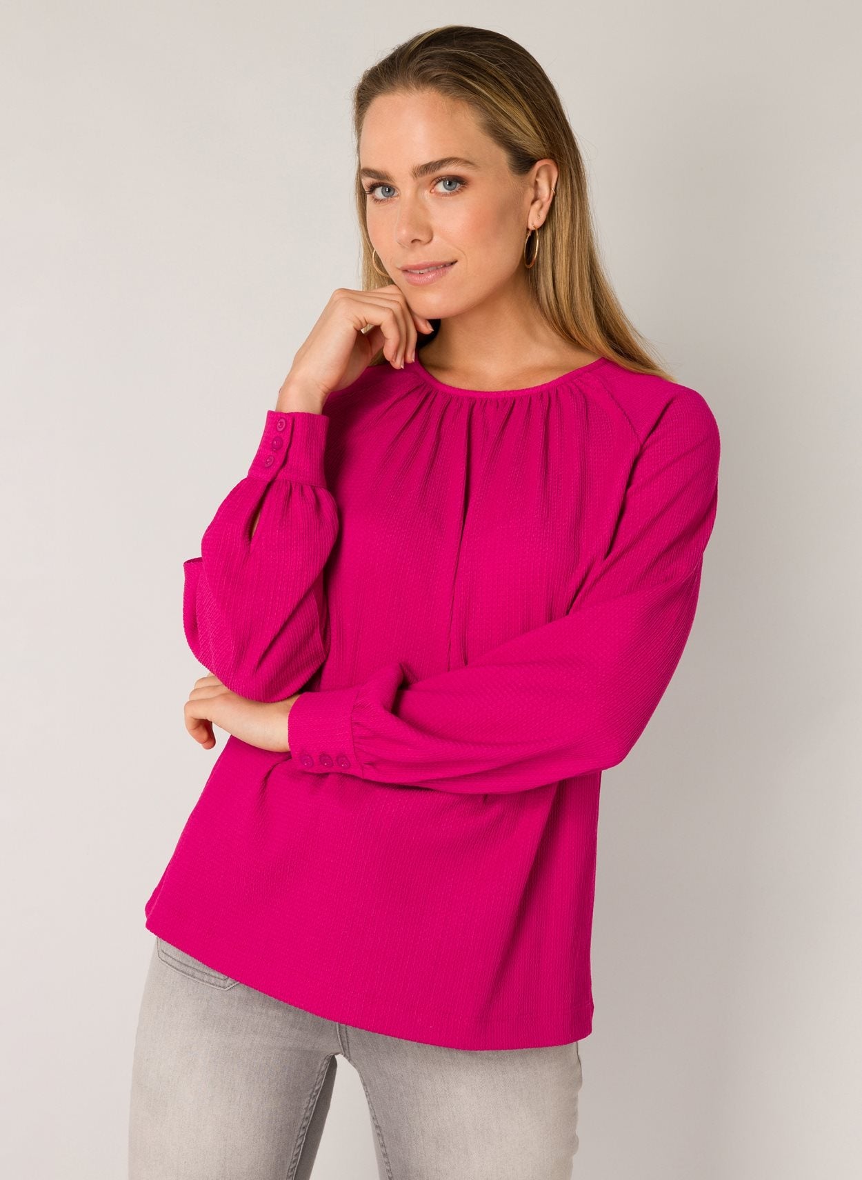 Shirt 14352 Roze