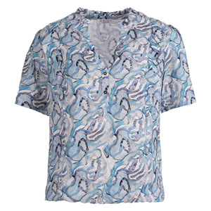 Shirt 15601 Blauw