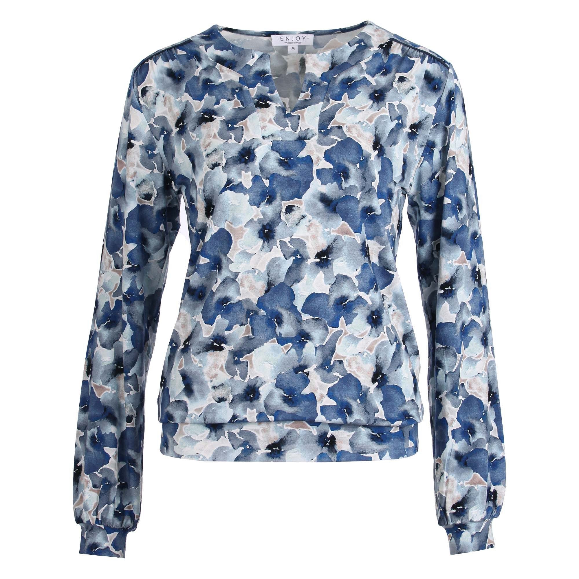 Shirt 16178 Blauw