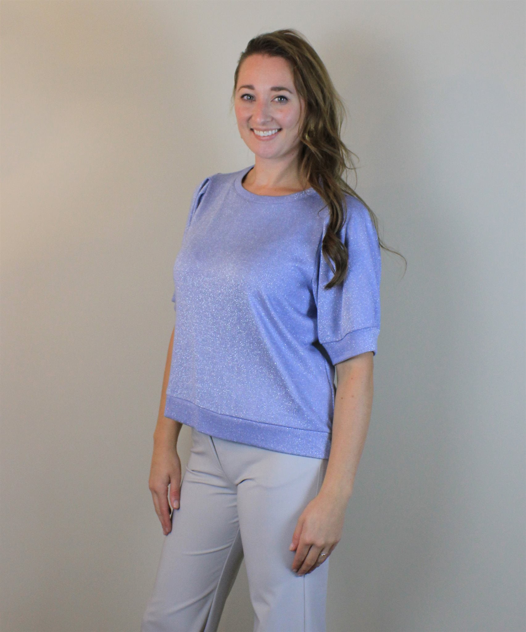 Shirt 16613 Blauw