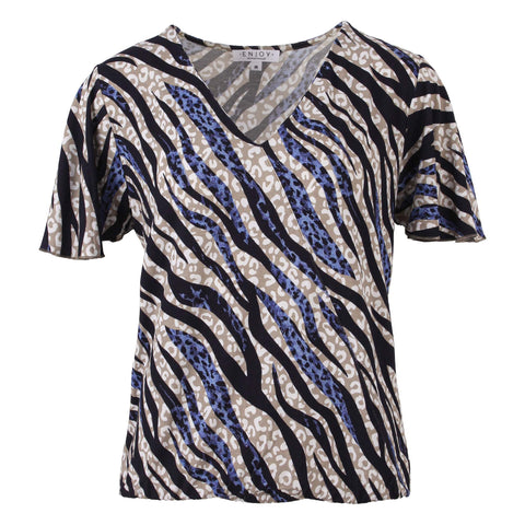 Shirt 16981 Blauw