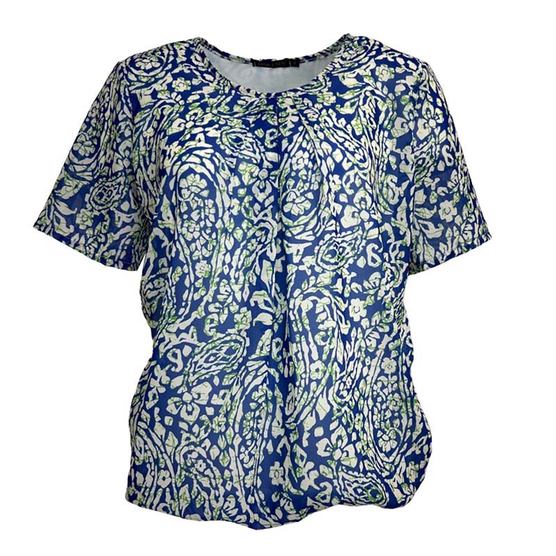 Shirt 17167 Blauw