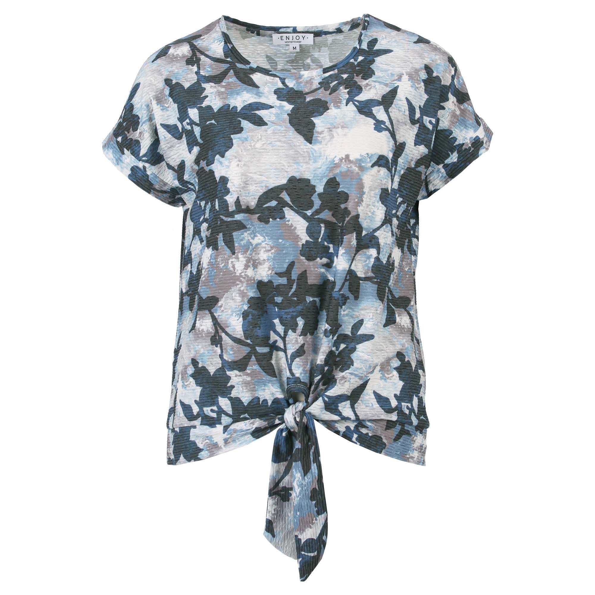 Shirt 17228 Blauw