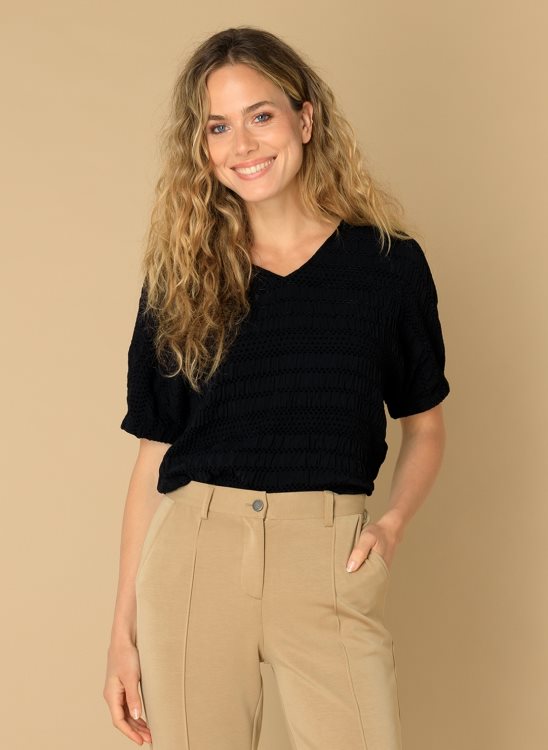Shirt 17259 Zwart