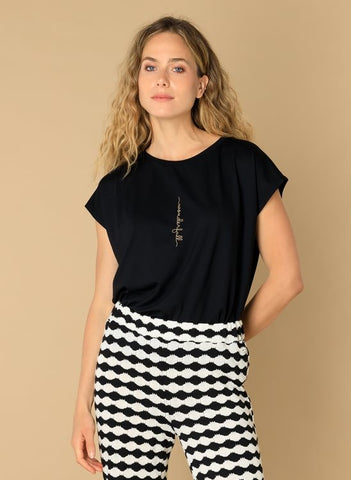 Shirt 17269 Zwart