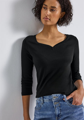 Shirt 17531 Zwart