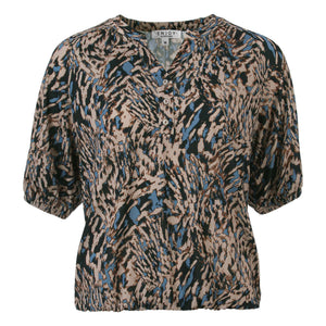 Shirt 17555 Blauw