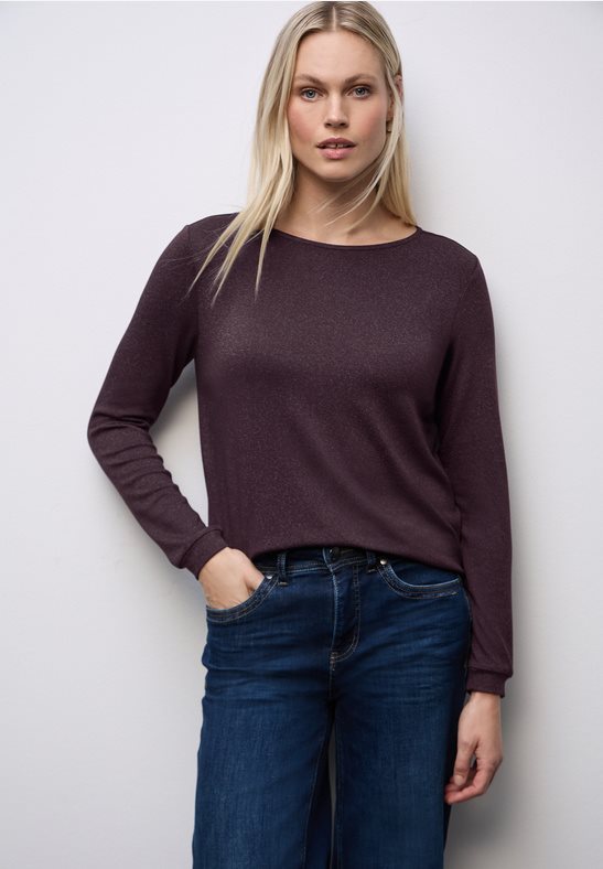 Shirt 17848 Bordeaux