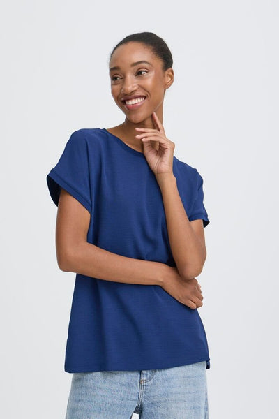 Shirt 17986 Donkerblauw