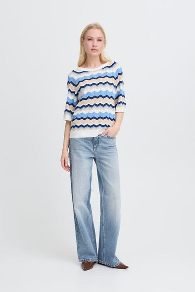 Shirt 17995 Donkerblauw