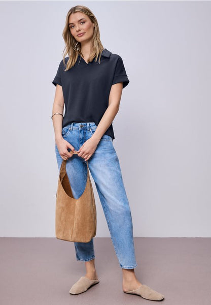 Shirt 18287 Donkerblauw