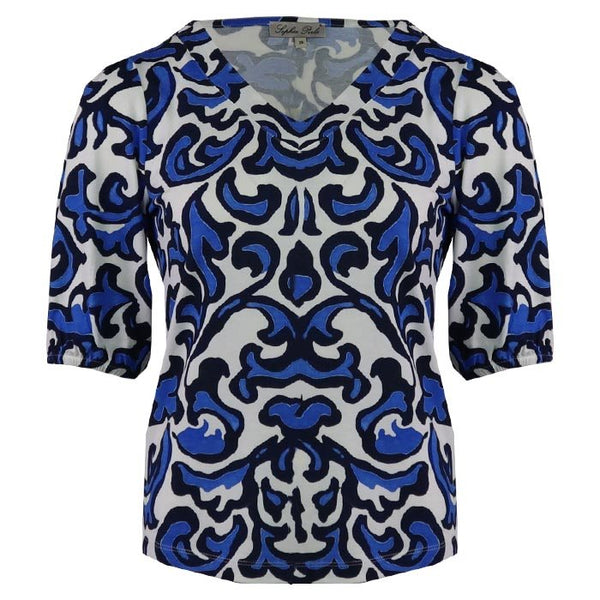 Shirt 18560 Blauw