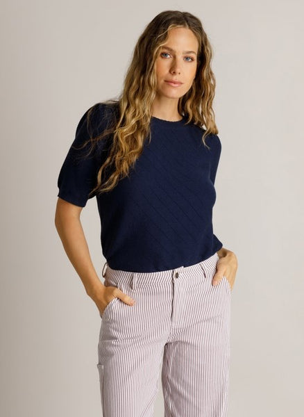 Shirt 18787 Donkerblauw