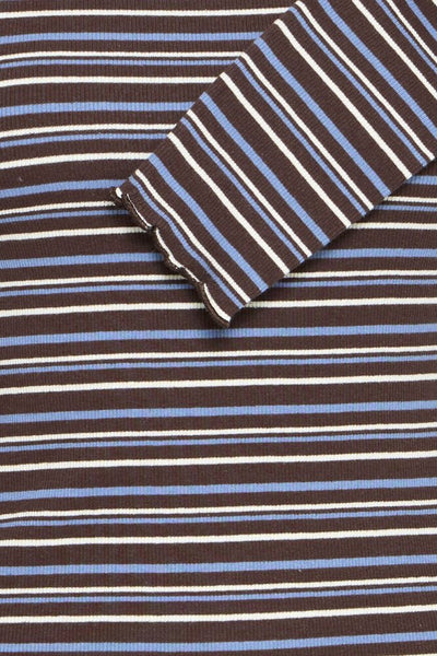 Shirt 19029 Blauw streep