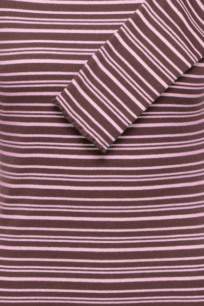 Shirt 19031 Roze streep
