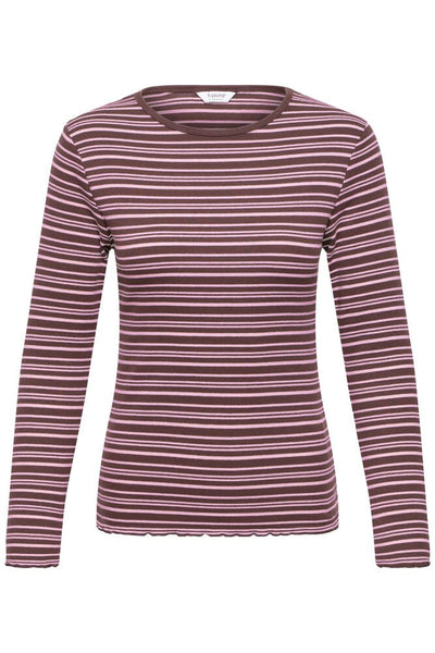 Shirt 19031 Roze streep
