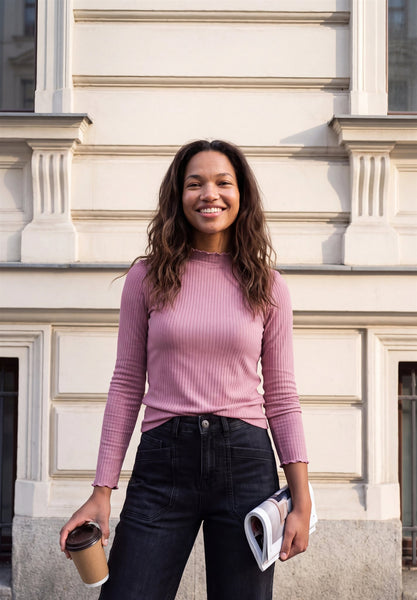 Shirt 19046 Roze