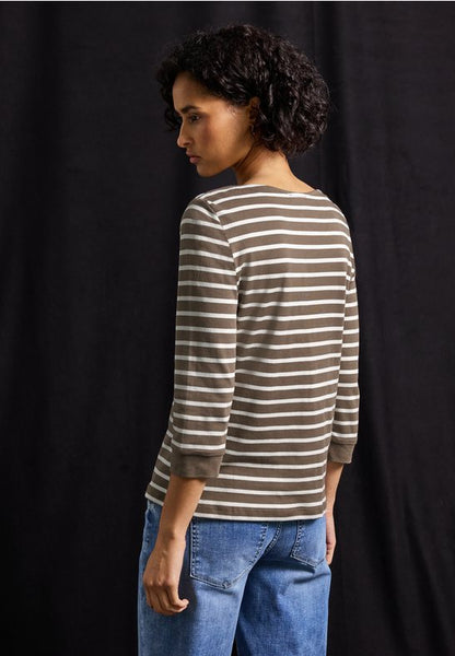 Shirt QR 17499 Taupe