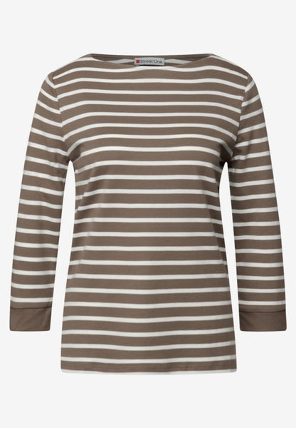 Shirt QR 17499 Taupe