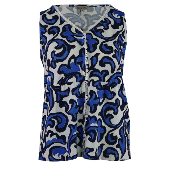 Singlet 18561 Blauw