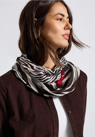 Sjaal 17473 Rood