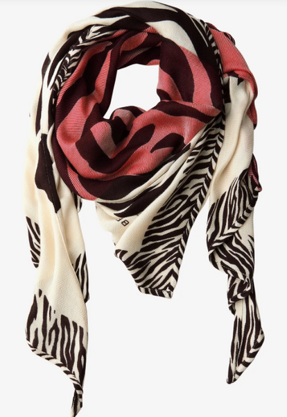 Sjaal 17539 Rood