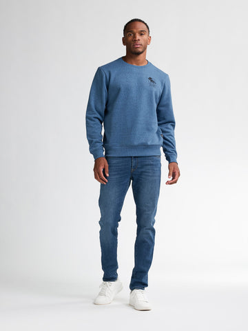Sweater 17368 Blauw