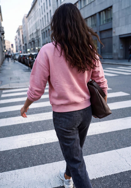 Sweater 19093 Roze