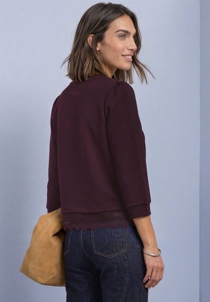 Sweater 19144 Bordeaux