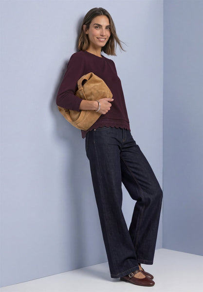 Sweater 19144 Bordeaux