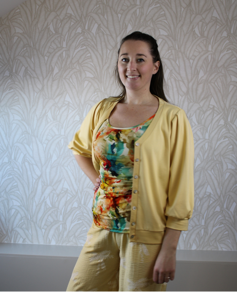 Vest 18608 Geel