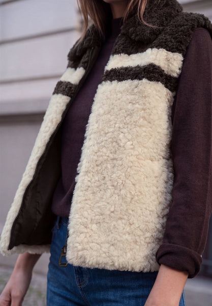 Gilet 19372 Bruin
